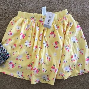 2 carters Skorts one new n one EC